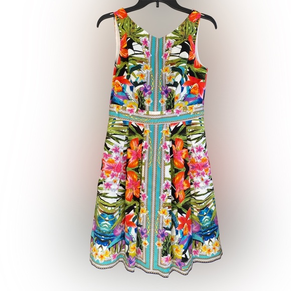 Maggy London Multicolor Floral Dress - Picture 4 of 4